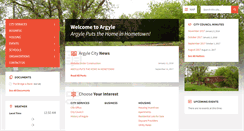 Desktop Screenshot of ci.argyle.mn.us